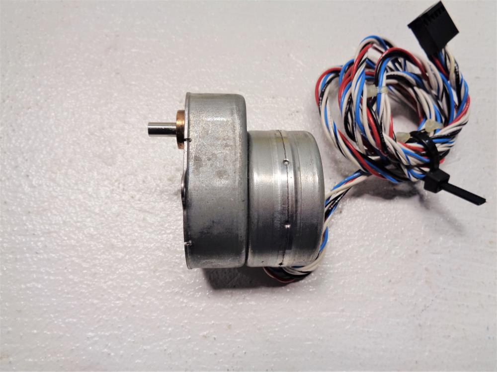 Stepper Motor 7.5 Degree, 75:1 Ratio, 24V, 300 Ohms, 05890-60940, 139-16-2